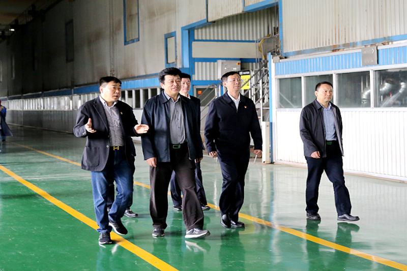 2019年5月8日，時任國家水利部原總工程師、水利部參咨委副主任委員汪洪蒞臨景興紙業(yè)調研節(jié)水工作